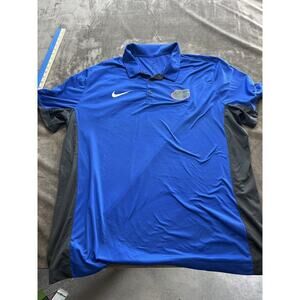 Nike Florida Gators Dri-Fit Short‎ Sleeve Polo Shirt Blue Men’s 2XL
